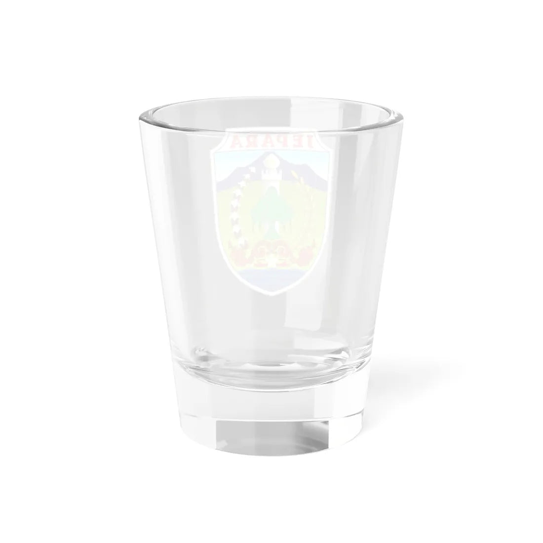 Seal of Jepara Regency (Indonesia) (Coat of Arms) Shot Glass 1.5oz - Go Mug Yourself