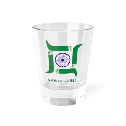 Seal of Jharkhand (India) (Coat of Arms) Shot Glass 1.5oz - Go Mug Yourself