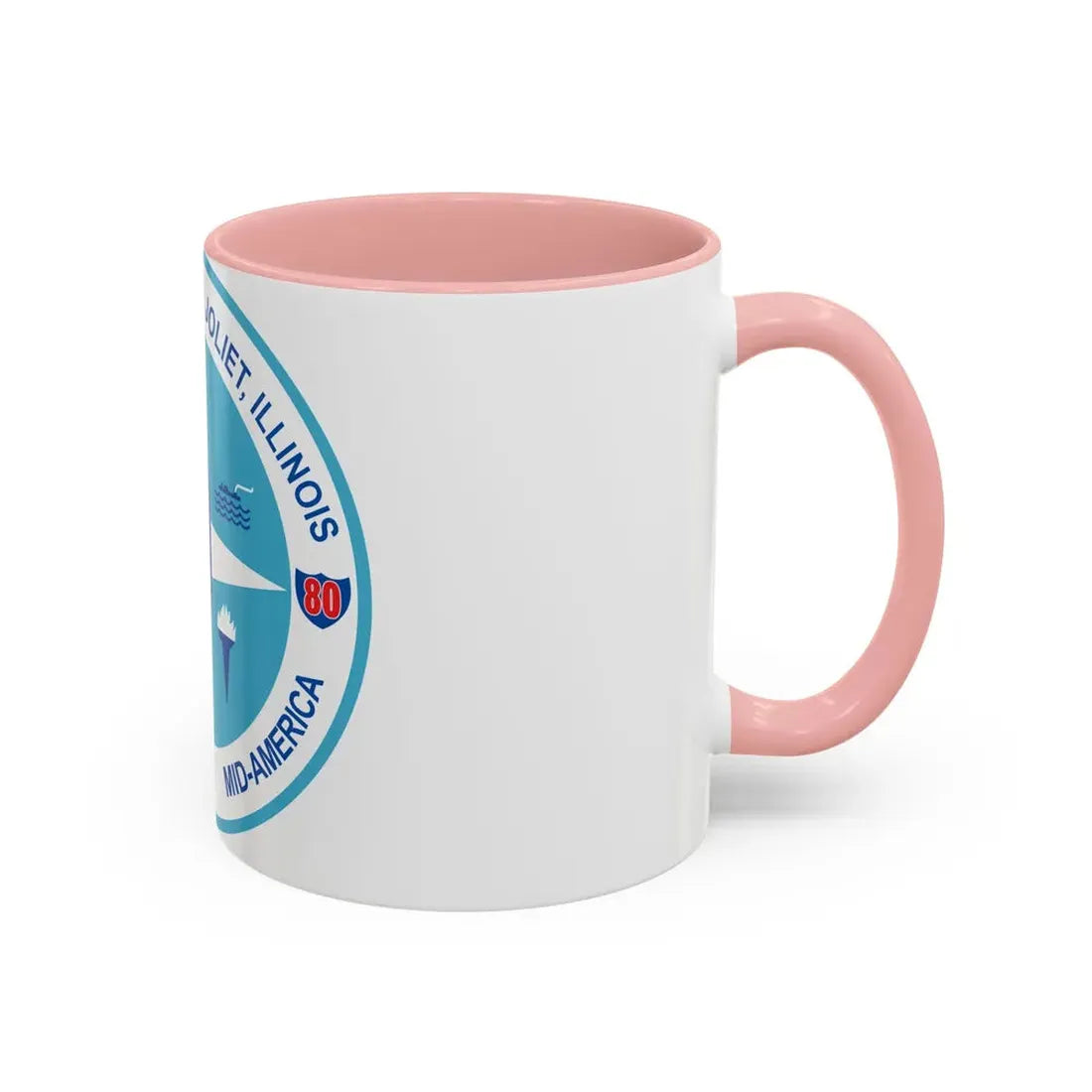 Seal of Joliet Illinois - Accent Coffee Mug - Go Mug Yourself