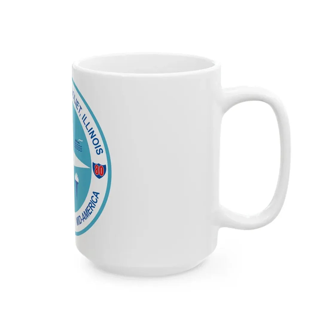 Seal of Joliet Illinois - White Coffee Mug - Go Mug Yourself