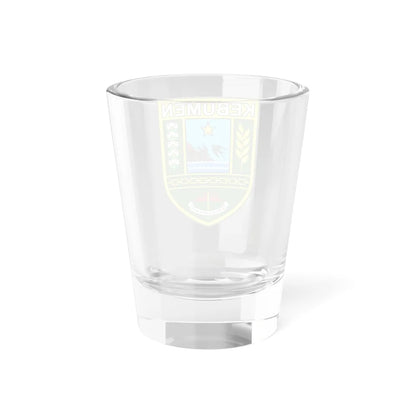 Seal of Kebumen Regency (Indonesia) (Coat of Arms) Shot Glass 1.5oz - Go Mug Yourself