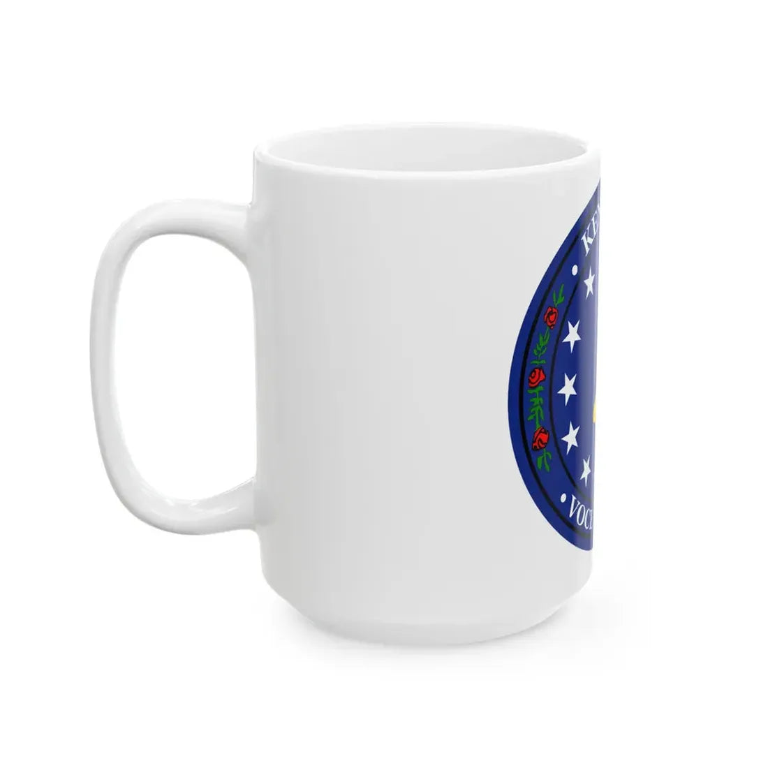 Seal of Kentucky Confederate Shadow Government - White Coffee Mug - Go Mug Yourself