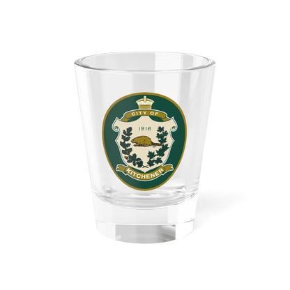Seal of Kitchener Canada (Canada) (Coat of Arms) Shot Glass 1.5oz 1.5oz - Go Mug Yourself