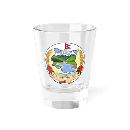 Seal of Koshi Pradesh alternative (Nepal) (Coat of Arms) Shot Glass 1.5oz 1.5oz - Go Mug Yourself