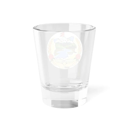 Seal of Koshi Pradesh alternative (Nepal) (Coat of Arms) Shot Glass 1.5oz - Go Mug Yourself