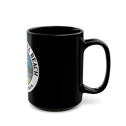 Seal of Laguna Beach California - Black Coffee Mug - Go Mug Yourself