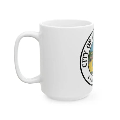Seal of Laguna Beach California - White Coffee Mug - Go Mug Yourself