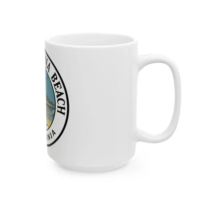 Seal of Laguna Beach California - White Coffee Mug - Go Mug Yourself