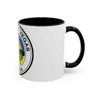 Seal of Las Vegas Nevada - Accent Coffee Mug - Go Mug Yourself