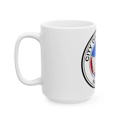 Seal of Las Vegas Nevada - White Coffee Mug - Go Mug Yourself