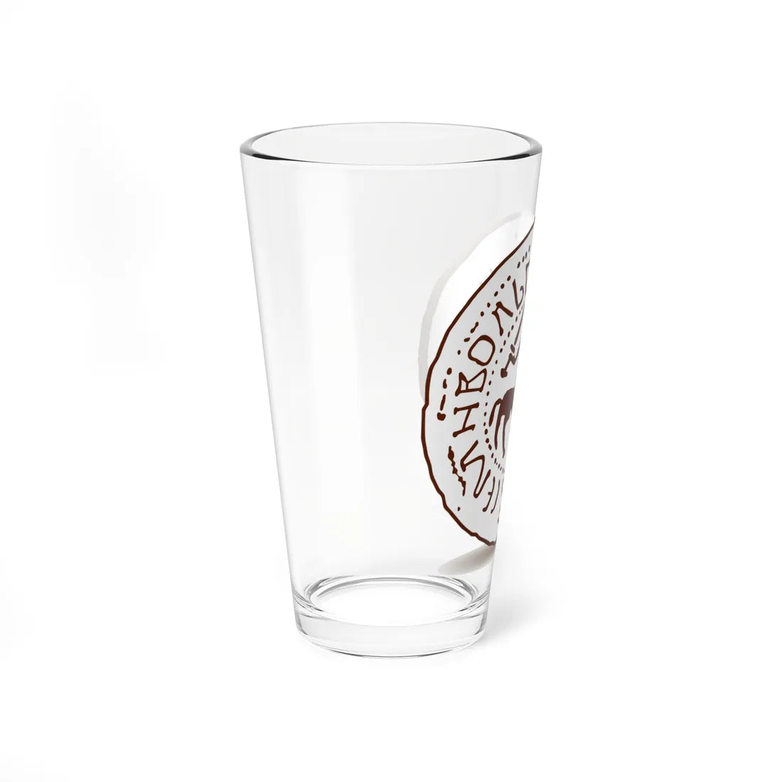 Seal of Lengvenis 1395 (Belarus) (Coat of Arms) Pint Glass 16oz - Go Mug Yourself