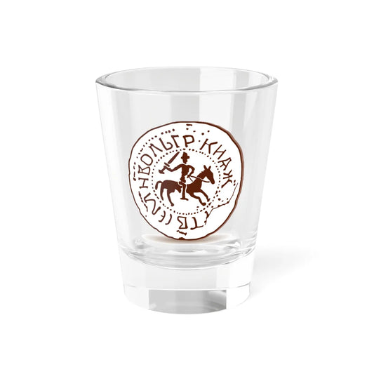 Seal of Lengvenis 1395 (Belarus) (Coat of Arms) Shot Glass 1.5oz 1.5oz - Go Mug Yourself