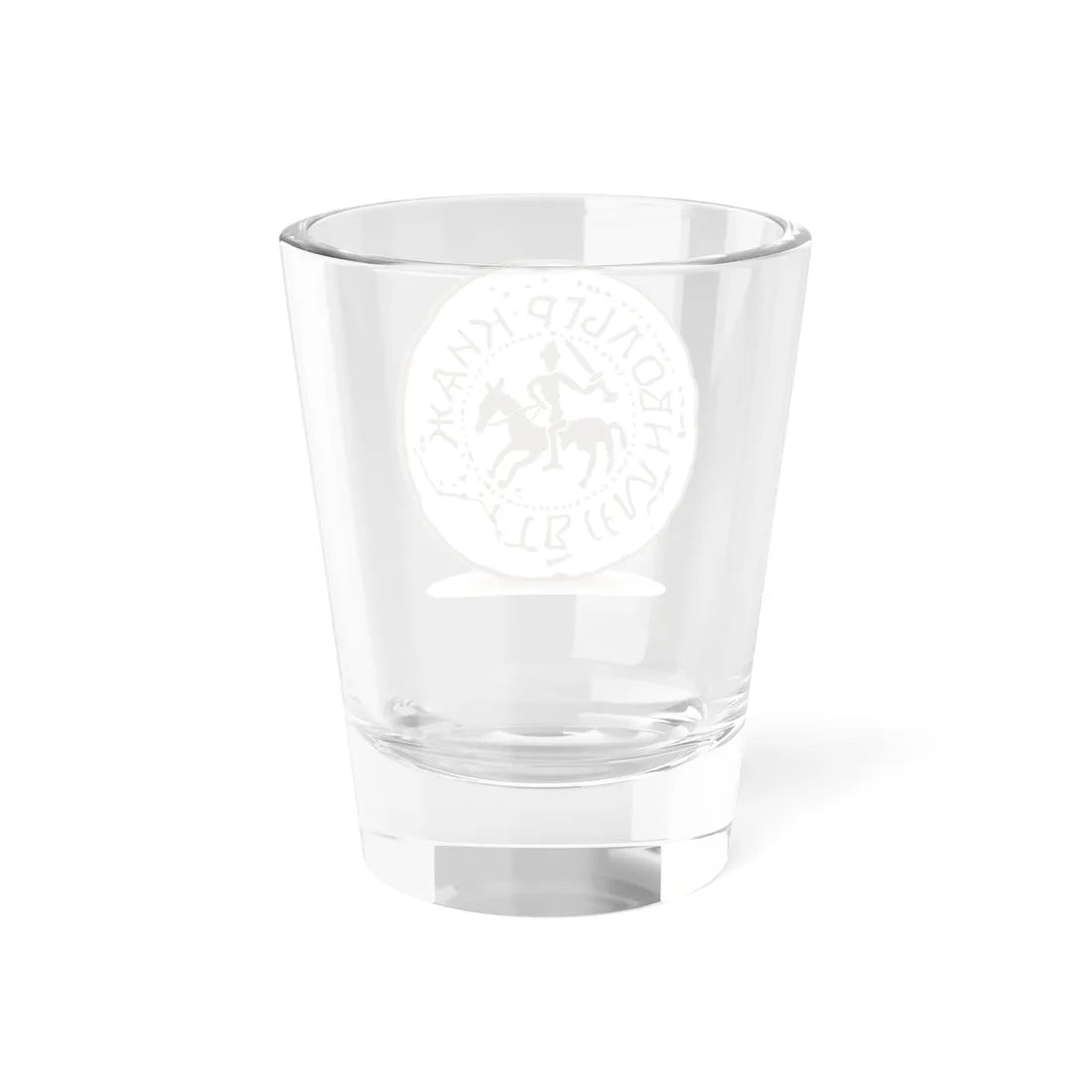 Seal of Lengvenis 1395 (Belarus) (Coat of Arms) Shot Glass 1.5oz - Go Mug Yourself