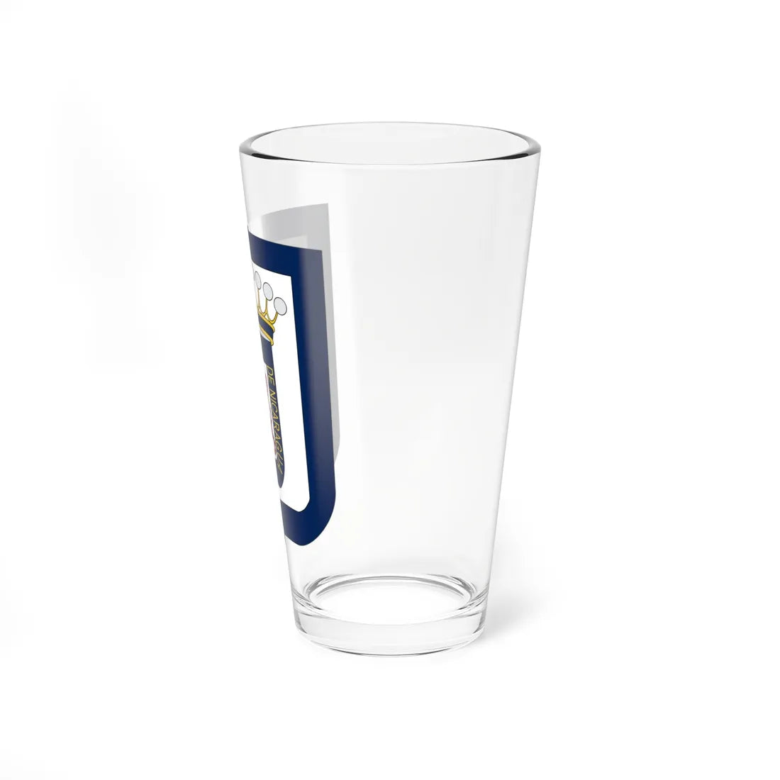 Seal of Leon Nicaragua (Nicaragua) (Coat of Arms) Pint Glass 16oz - Go Mug Yourself