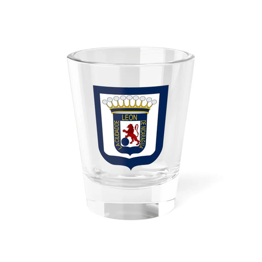 Seal of Leon Nicaragua (Nicaragua) (Coat of Arms) Shot Glass 1.5oz 1.5oz - Go Mug Yourself