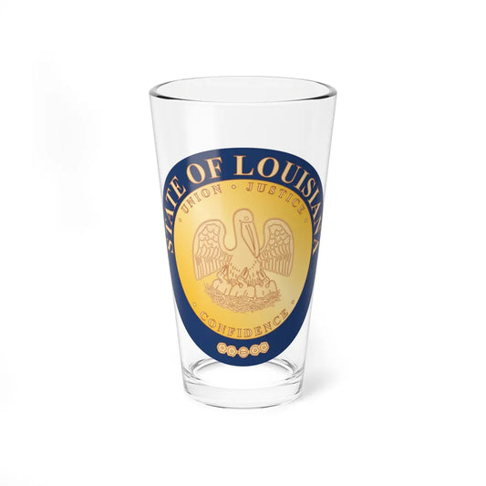 Seal of Louisiana 1902 2006 - Pint Glass 16oz-16oz-Go Mug Yourself