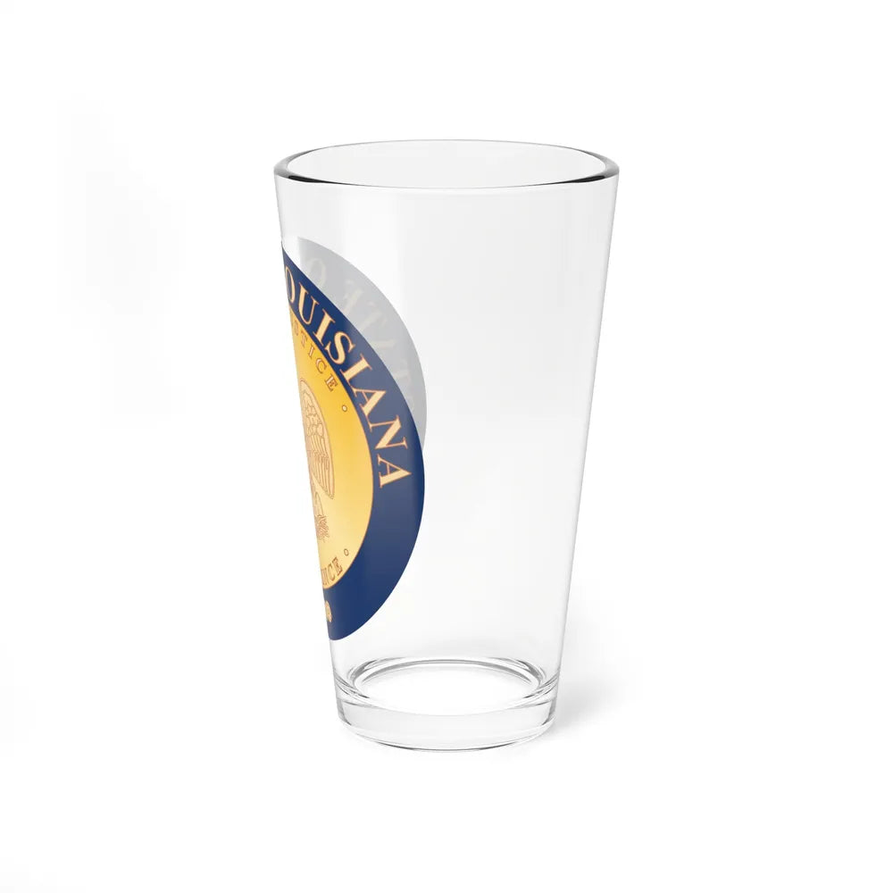 Seal of Louisiana 1902 2006 - Pint Glass 16oz-Go Mug Yourself