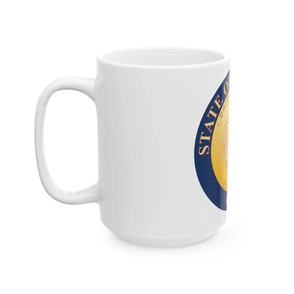 Seal of Louisiana 1902 2006 - White Coffee Mug-Go Mug Yourself