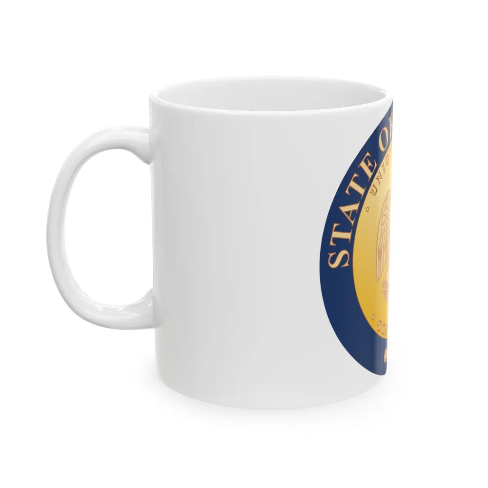 Seal of Louisiana 1902 2006 - White Coffee Mug-Go Mug Yourself