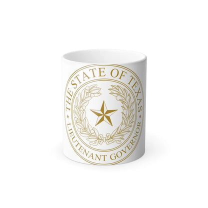 Seal of Lt Governor of Texas - Color Changing Mug 11oz-11oz-Go Mug Yourself