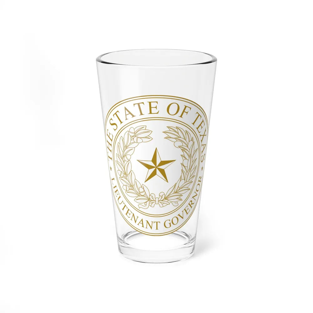 Seal of Lt Governor of Texas - Pint Glass 16oz-16oz-Go Mug Yourself