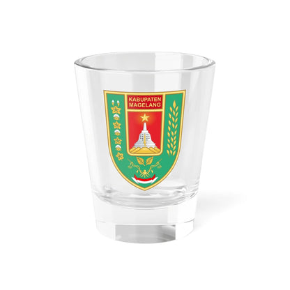 Seal of Magelang Regency (Indonesia) (Coat of Arms) Shot Glass 1.5oz 1.5oz - Go Mug Yourself