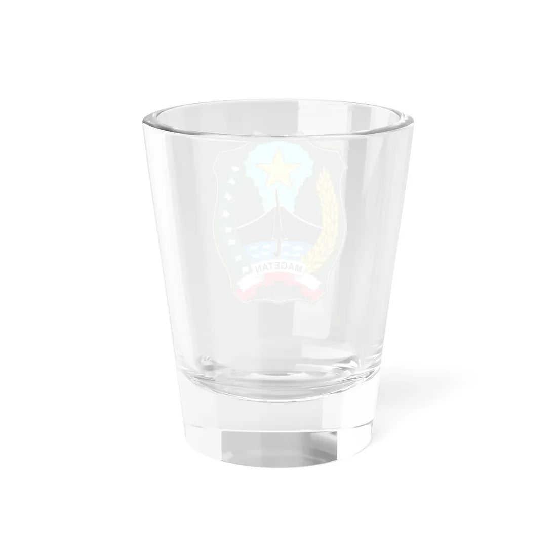 Seal of Magetan Regency (Indonesia) (Coat of Arms) Shot Glass 1.5oz - Go Mug Yourself