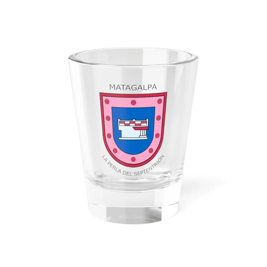 Seal of Matagalpa (Nicaragua) (Coat of Arms) Shot Glass 1.5oz 1.5oz - Go Mug Yourself