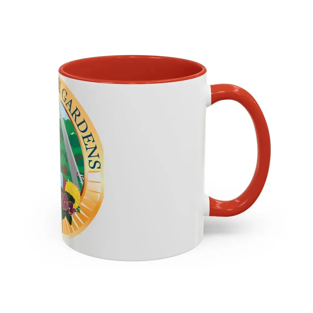 Seal of Miami Gardens Florida - Accent Coffee Mug - Go Mug Yourself