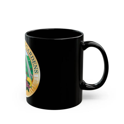 Seal of Miami Gardens Florida - Black Coffee Mug-Go Mug Yourself