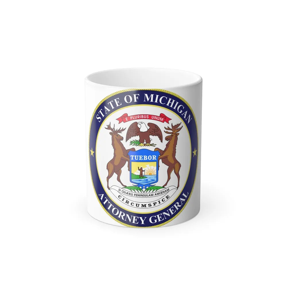 Seal of Michigan Attorney General - Color Changing Mug 11oz-11oz-Go Mug Yourself