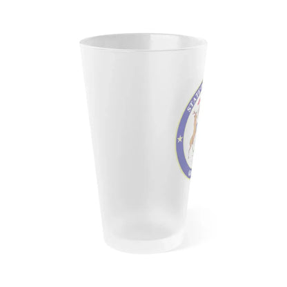 Seal of Michigan Governor - Frosted Pint Glass 16oz - Go Mug Yourself