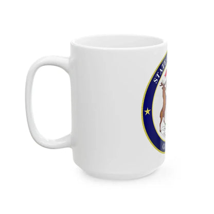Seal of Michigan Governor - White Coffee Mug - Go Mug Yourself