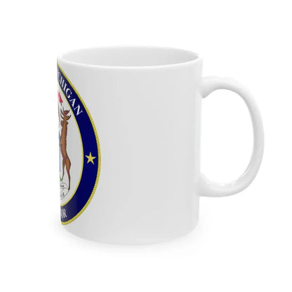 Seal of Michigan Governor - White Coffee Mug - Go Mug Yourself