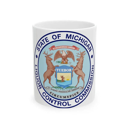 Seal of Michigan Liquor Control Commission - White Coffee Mug 11oz - Go Mug Yourself