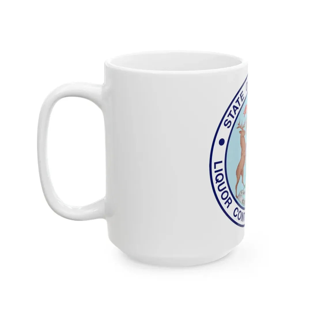 Seal of Michigan Liquor Control Commission - White Coffee Mug - Go Mug Yourself
