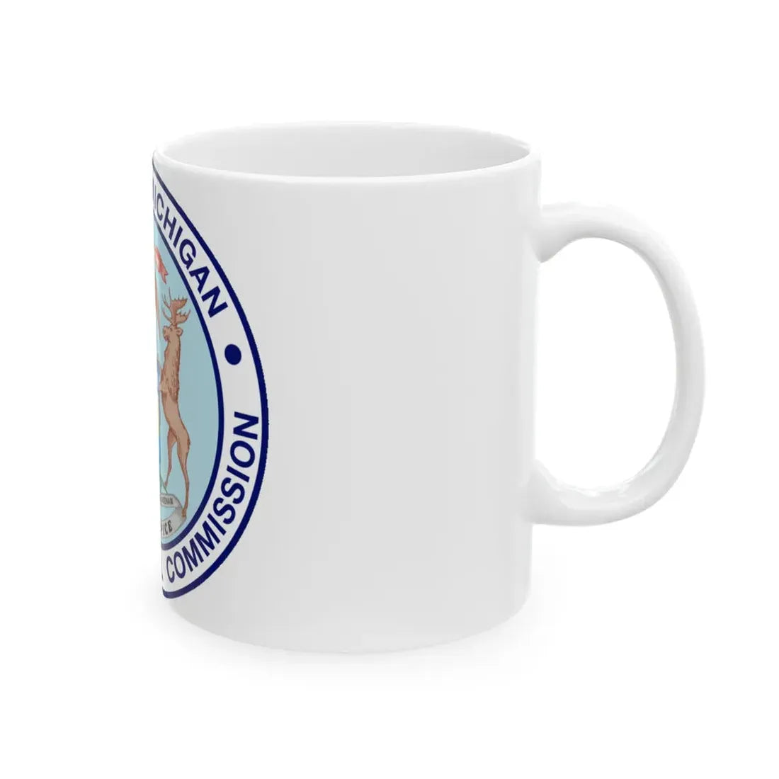 Seal of Michigan Liquor Control Commission - White Coffee Mug - Go Mug Yourself