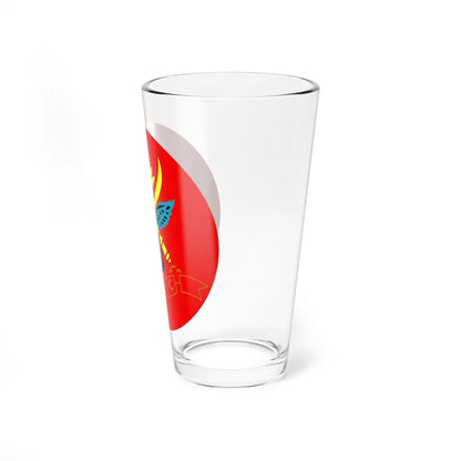 Seal of Ministry of Defence Constabulary MODC (Bangladesh) (Coat of Arms) Pint Glass 16oz - Go Mug Yourself