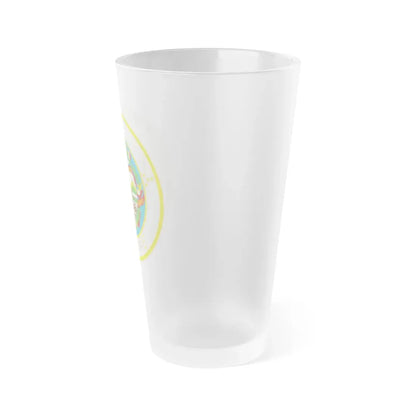 Seal of Minnesota 1858 1971 - Frosted Pint Glass 16oz - Go Mug Yourself