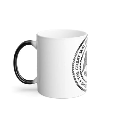 Seal of Mississippi BW - Color Changing Mug 11oz-Go Mug Yourself