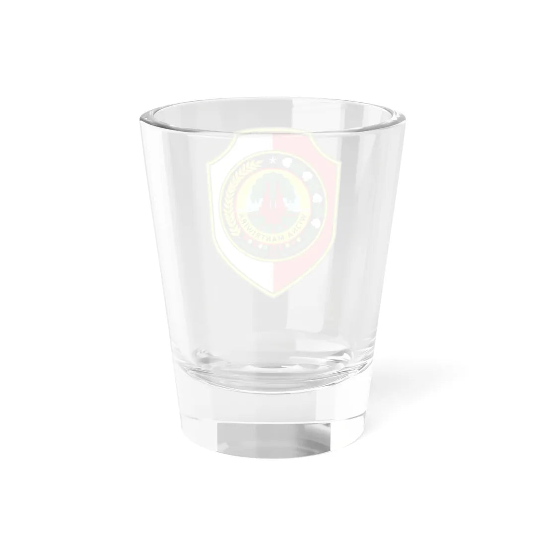 Seal of Mojokerto Regency (Indonesia) (Coat of Arms) Shot Glass 1.5oz - Go Mug Yourself