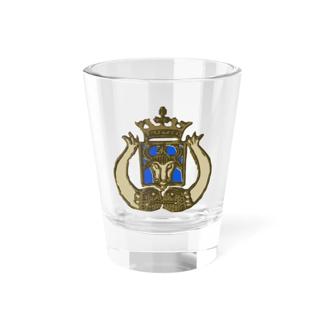 Seal of Moldavia 1832 (Moldova) (Coat of Arms) Shot Glass 1.5oz 1.5oz - Go Mug Yourself