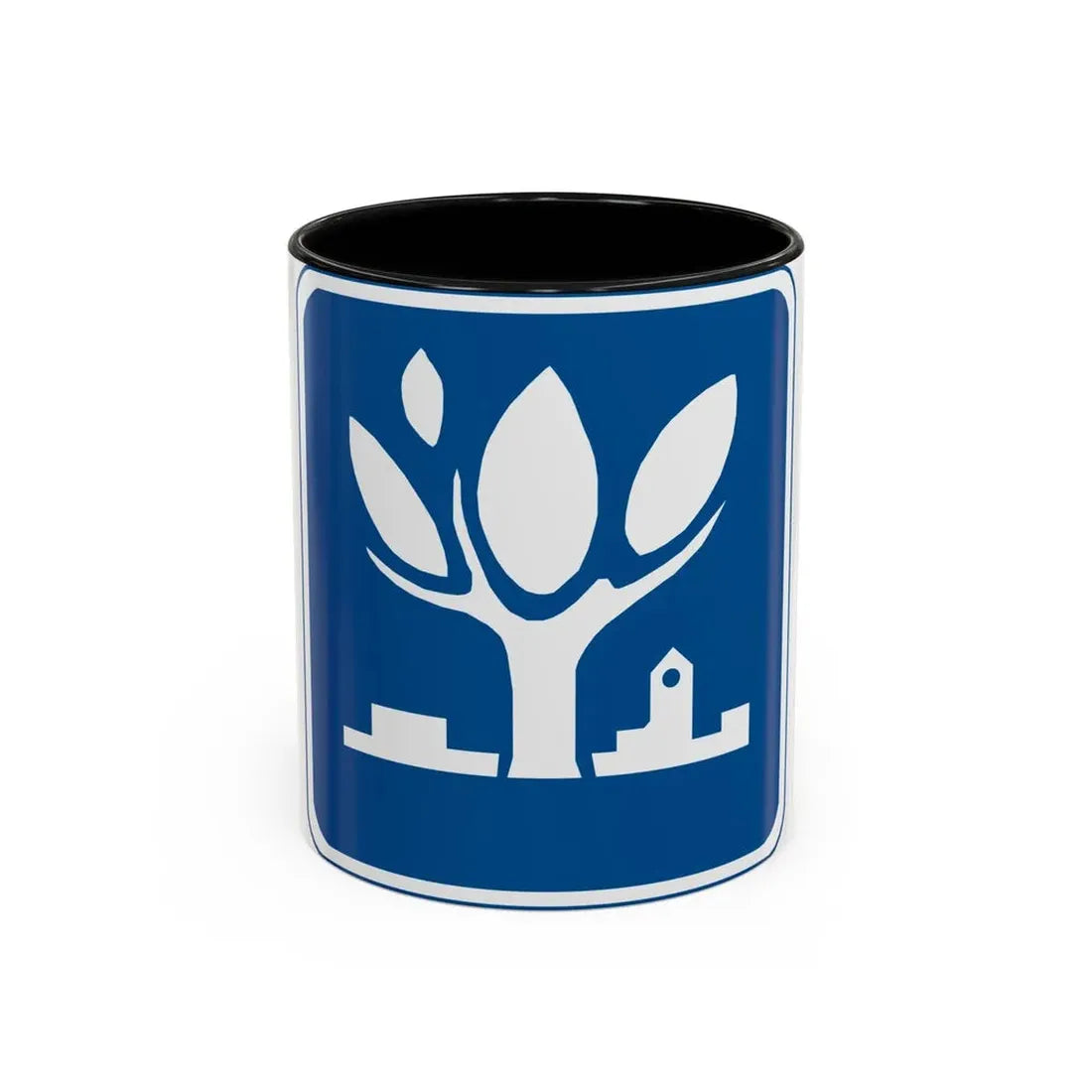 Seal of Naperville Illinois - Accent Coffee Mug 11oz Black - Go Mug Yourself