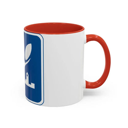 Seal of Naperville Illinois - Accent Coffee Mug - Go Mug Yourself