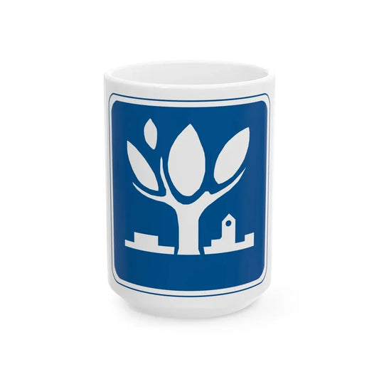 Seal of Naperville Illinois - White Coffee Mug 15oz - Go Mug Yourself