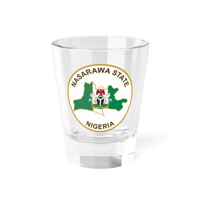 Seal of Nasarawa State (Niger) (Coat of Arms) Shot Glass 1.5oz 1.5oz - Go Mug Yourself