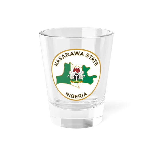Seal of Nasarawa State (Niger) (Coat of Arms) Shot Glass 1.5oz 1.5oz - Go Mug Yourself