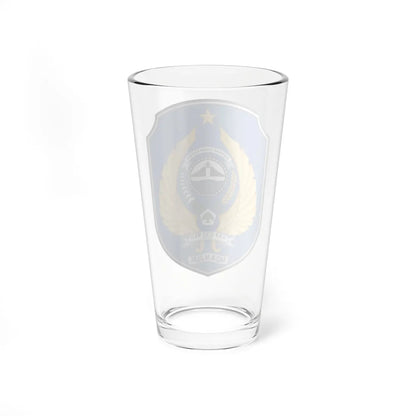 Seal of Nganjuk Regency (Indonesia) (Coat of Arms) Pint Glass 16oz - Go Mug Yourself