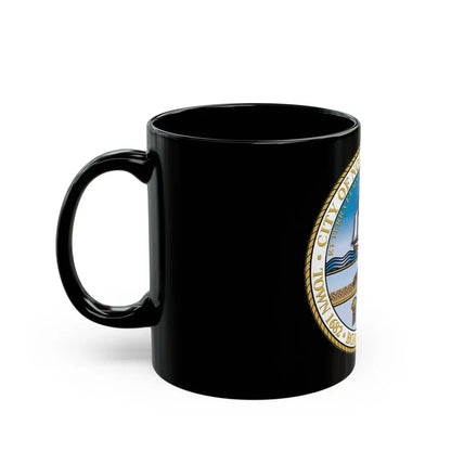 Seal of Norfolk Virginia - Black Coffee Mug - Go Mug Yourself