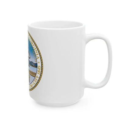 Seal of Norfolk Virginia - White Coffee Mug - Go Mug Yourself